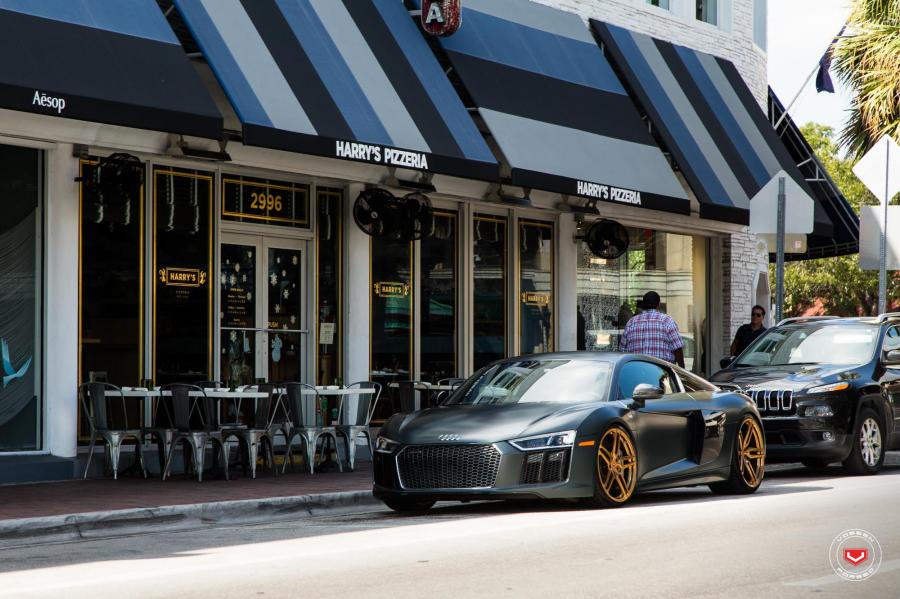  Audi R8 V10 on Vossen Wheels (HC-1) 2016 года  (фото 36 из 47)